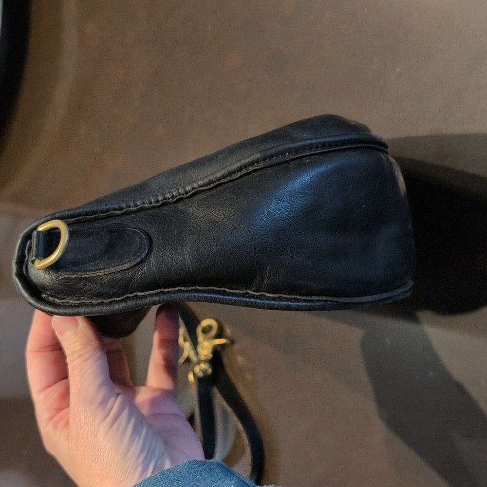 Vintage Coach Swinger 4040 Black Project Bag - Picture 4 of 14